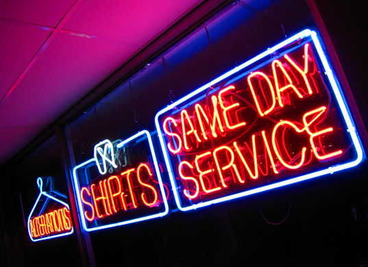Same Day Service Neon Signs - Everything Neon
